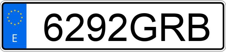 Numer rejestracyjny 6292GRB posiada SEAT ALTEA