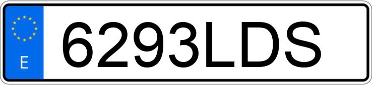 Numer rejestracyjny 6293LDS posiada MERCEDES A (177)