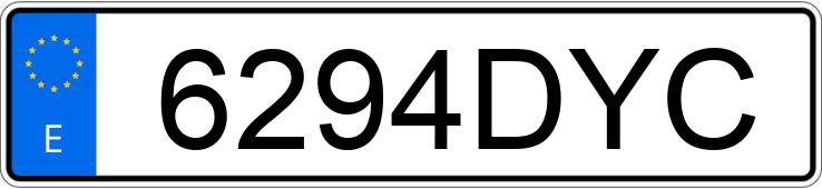 Numer rejestracyjny 6294DYC posiada HYUNDAI GETZ Numer rejestracyjny 6294DYC posiada HYUNDAI GETZ