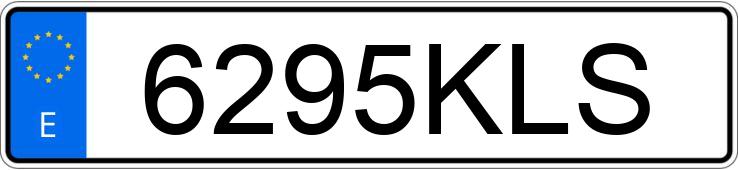 Numer rejestracyjny 6295KLS posiada MERCEDES CITAN