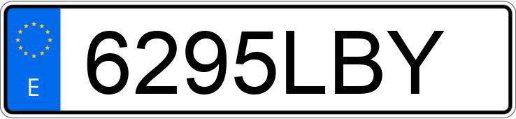 Numer rejestracyjny 6295LBY posiada BMW X5 Numer rejestracyjny 6295LBY posiada BMW X5