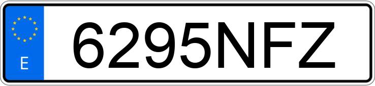 Numer rejestracyjny 6295NFZ posiada BMW SERIE 2