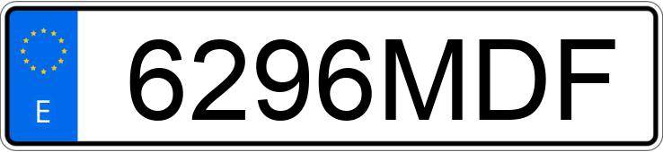 Numer rejestracyjny 6296MDF posiada VOLVO XC40 Numer rejestracyjny 6296MDF posiada VOLVO XC40