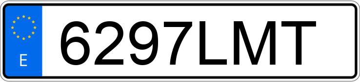 Numer rejestracyjny 6297LMT posiada KIA PICANTO