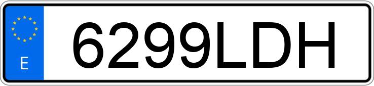 Numer rejestracyjny 6299LDH posiada DS DS3 CROSSBACK Numer rejestracyjny 6299LDH posiada DS DS3 CROSSBACK