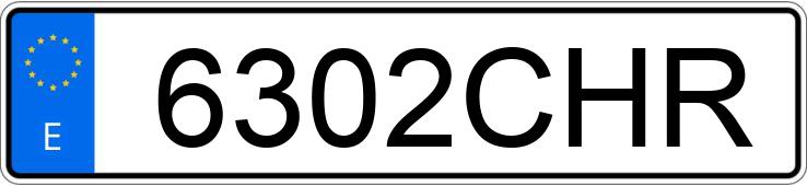 Numer rejestracyjny 6302CHR posiada MAZDA MAZDA6