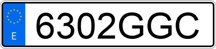 Numer rejestracyjny 6302GGC posiada KAISER S2 Numer rejestracyjny 6302GGC posiada KAISER S2