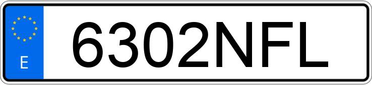 Numer rejestracyjny 6302NFL posiada MERCEDES CLA (118)