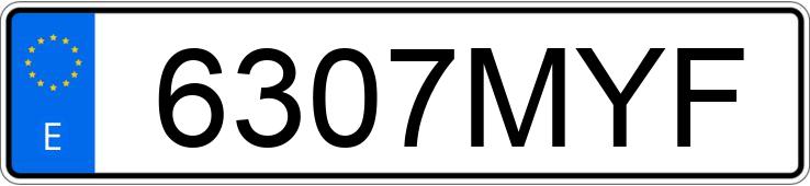 Numer rejestracyjny 6307MYF posiada MINI COUNTRYMAN