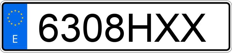 Numer rejestracyjny 6308HXX posiada NISSAN QASHQAI Numer rejestracyjny 6308HXX posiada NISSAN QASHQAI