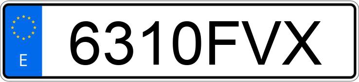 Numer rejestracyjny 6310FVX posiada BMW SERIE 3 Numer rejestracyjny 6310FVX posiada BMW SERIE 3