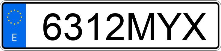 Numer rejestracyjny 6312MYX posiada TOYOTA RAV4 Numer rejestracyjny 6312MYX posiada TOYOTA RAV4