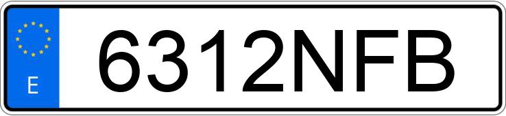 O número de registro 6312NFB tem AUDI Q3