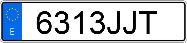 Numer rejestracyjny 6313JJT posiada RENAULT ESPACE ZEN 1.6DCI 130 ENERGY Numer rejestracyjny 6313JJT posiada RENAULT ESPACE ZEN 1.6DCI 130 ENERGY