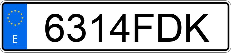 Numer rejestracyjny 6314FDK posiada BMW SERIE 5 Numer rejestracyjny 6314FDK posiada BMW SERIE 5