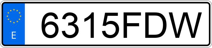 Numer rejestracyjny 6315FDW posiada VOLKSWAGEN PASSAT Numer rejestracyjny 6315FDW posiada VOLKSWAGEN PASSAT