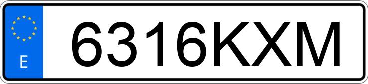 Numer rejestracyjny 6316KXM posiada FORD FOCUS Numer rejestracyjny 6316KXM posiada FORD FOCUS