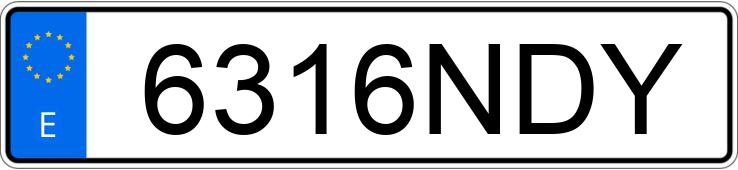 Numer rejestracyjny 6316NDY posiada DACIA DUSTER Numer rejestracyjny 6316NDY posiada DACIA DUSTER