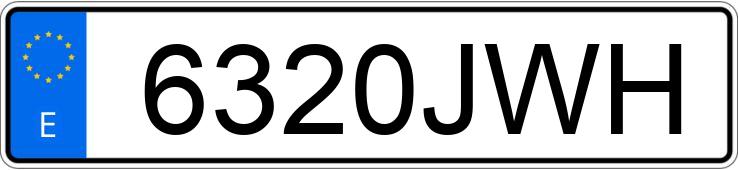 Numer rejestracyjny 6320JWH posiada OPEL ZAFIRA Numer rejestracyjny 6320JWH posiada OPEL ZAFIRA