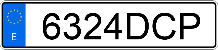 Numer rejestracyjny 6324DCP posiada RENAULT MIDLINER M Numer rejestracyjny 6324DCP posiada RENAULT MIDLINER M