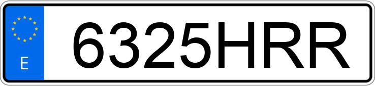 Numer rejestracyjny 6325HRR posiada TOYOTA AURIS Numer rejestracyjny 6325HRR posiada TOYOTA AURIS