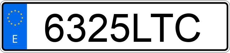 Numer rejestracyjny 6325LTC posiada TOYOTA RAV4 Numer rejestracyjny 6325LTC posiada TOYOTA RAV4