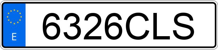 Numer rejestracyjny 6326CLS posiada OPEL FRONTERA Numer rejestracyjny 6326CLS posiada OPEL FRONTERA