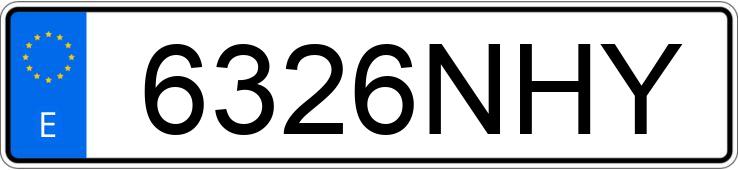 Numer rejestracyjny 6326NHY posiada DACIA SANDERO Numer rejestracyjny 6326NHY posiada DACIA SANDERO