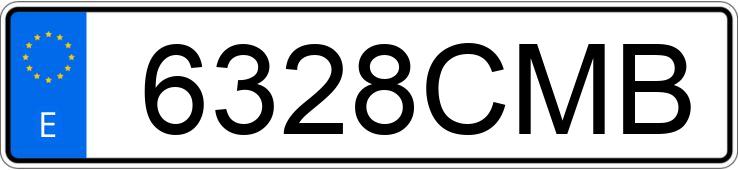 Numer rejestracyjny 6328CMB posiada AUDI 90