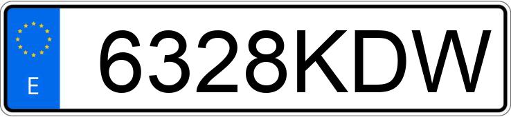 Numer rejestracyjny 6328KDW posiada DACIA SANDERO Numer rejestracyjny 6328KDW posiada DACIA SANDERO