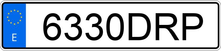 Numer rejestracyjny 6330DRP posiada BMW SERIE 3 Numer rejestracyjny 6330DRP posiada BMW SERIE 3