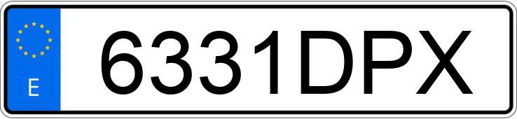 Numer rejestracyjny 6331DPX posiada IVECO EUROCARGO TECTOR