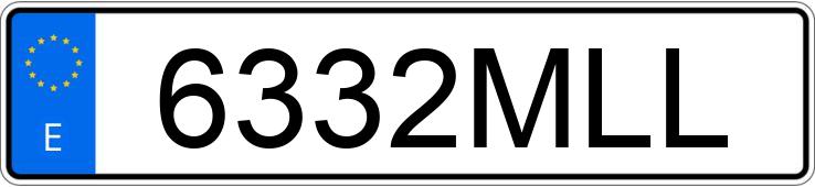 Numer rejestracyjny 6332MLL posiada PORSCHE 911 Numer rejestracyjny 6332MLL posiada PORSCHE 911