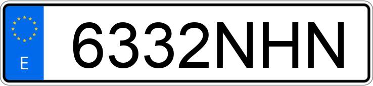 Numer rejestracyjny 6332NHN posiada DACIA DUSTER