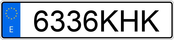 Numer rejestracyjny 6336KHK posiada JEEP RENEGADE