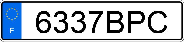 Numer rejestracyjny 6337BPC posiada Seat 