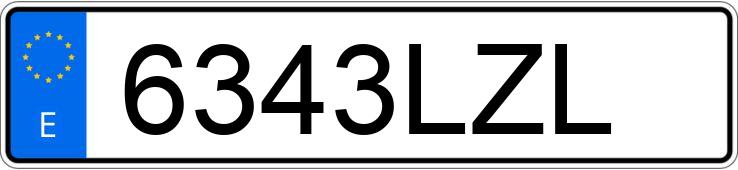 Numer rejestracyjny 6343LZL posiada CITROEN BERLINGO Numer rejestracyjny 6343LZL posiada CITROEN BERLINGO