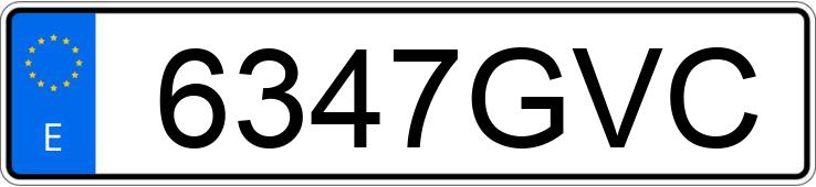 Numer rejestracyjny 6347GVC posiada AUDI A3 Numer rejestracyjny 6347GVC posiada AUDI A3