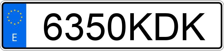 Numer rejestracyjny 6350KDK posiada BMW SERIE 4 Numer rejestracyjny 6350KDK posiada BMW SERIE 4