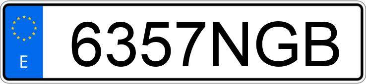 Numer rejestracyjny 6357NGB posiada JAC IEV7S Numer rejestracyjny 6357NGB posiada JAC IEV7S