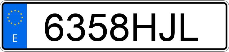 Numer rejestracyjny 6358HJL posiada RENAULT TRAFIC 27 PASSENGER KB9 C 2.0DCI 90