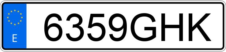 Numer rejestracyjny 6359GHK posiada DACIA SANDERO