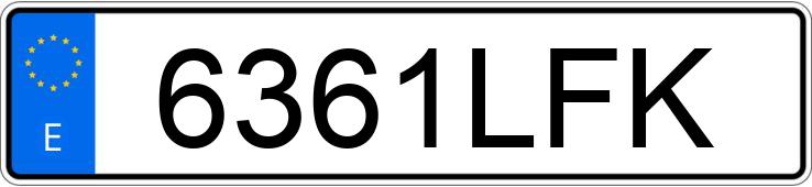 Numer rejestracyjny 6361LFK posiada HONDA CR-V Numer rejestracyjny 6361LFK posiada HONDA CR-V