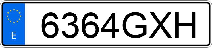 Numer rejestracyjny 6364GXH posiada HONDA GL 1800 Numer rejestracyjny 6364GXH posiada HONDA GL 1800