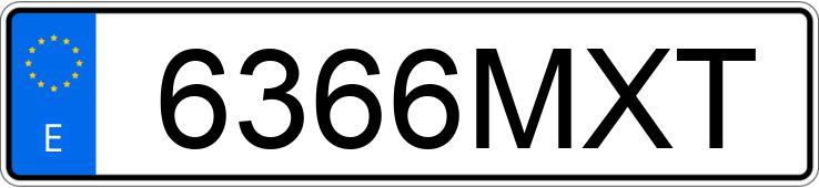 Numer rejestracyjny 6366MXT posiada SCANIA SERIE G Numer rejestracyjny 6366MXT posiada SCANIA SERIE G