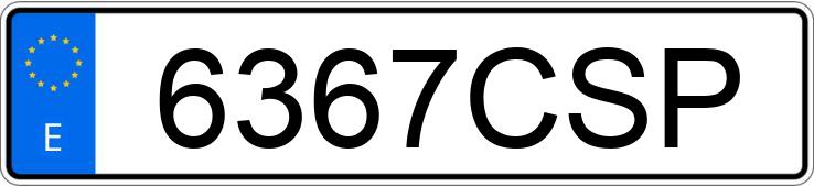 Numer rejestracyjny 6367CSP posiada SEAT IBIZA Numer rejestracyjny 6367CSP posiada SEAT IBIZA