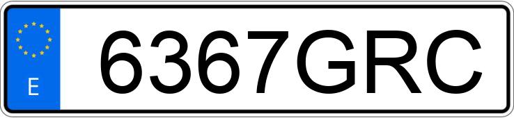 Numer rejestracyjny 6367GRC posiada CITROEN JUMPY