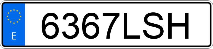Numer rejestracyjny 6367LSH posiada SEAT LEON
