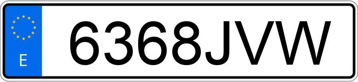 Numer rejestracyjny 6368JVW posiada VOLVO XC60 Numer rejestracyjny 6368JVW posiada VOLVO XC60