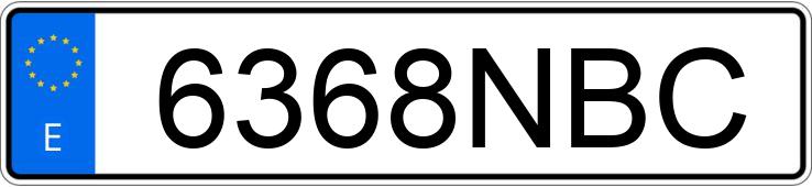 Numer rejestracyjny 6368NBC posiada OPEL MOKKA